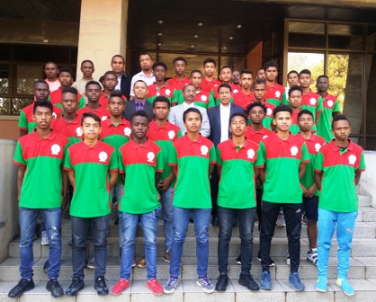 L’EQUIPE NATIONALE MALGACHE CADETTE PARTICIPE AU  CHAMPIONNAT DE LA COSAFA U17 A L’ILE MAURICE Du 21 au 30 juillet 2017