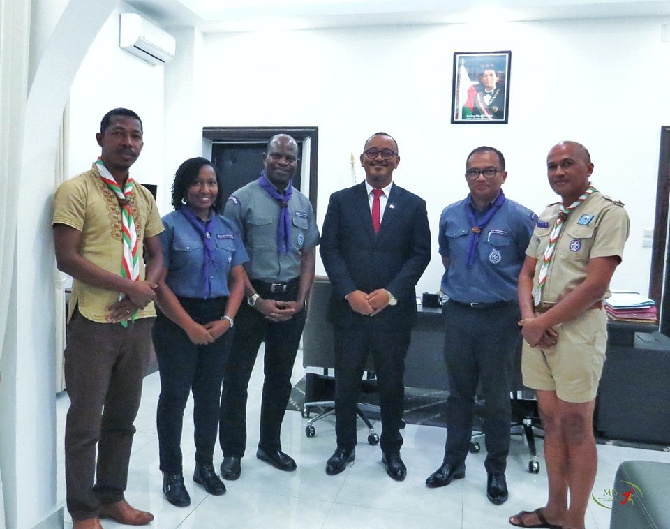 BUREAU MONDIAL DU SCOUTISME: FITSIDIHANA TAMIN’NY FOMBA OFISIALY