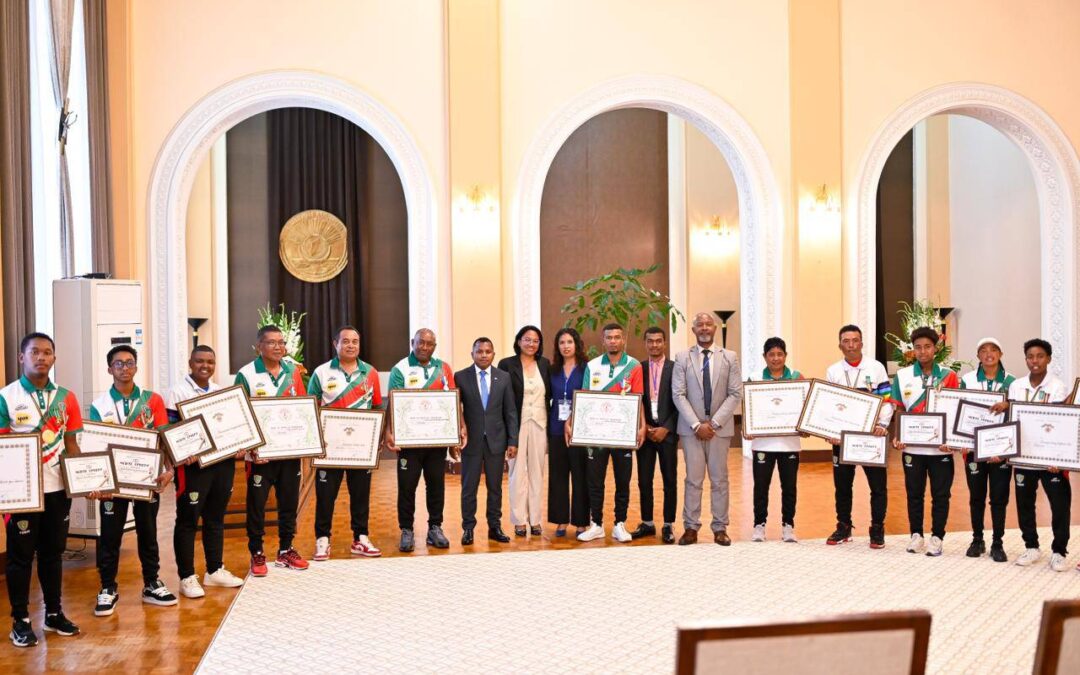 Pétanque : Distinction honorifique décernée aux athlètes malgaches