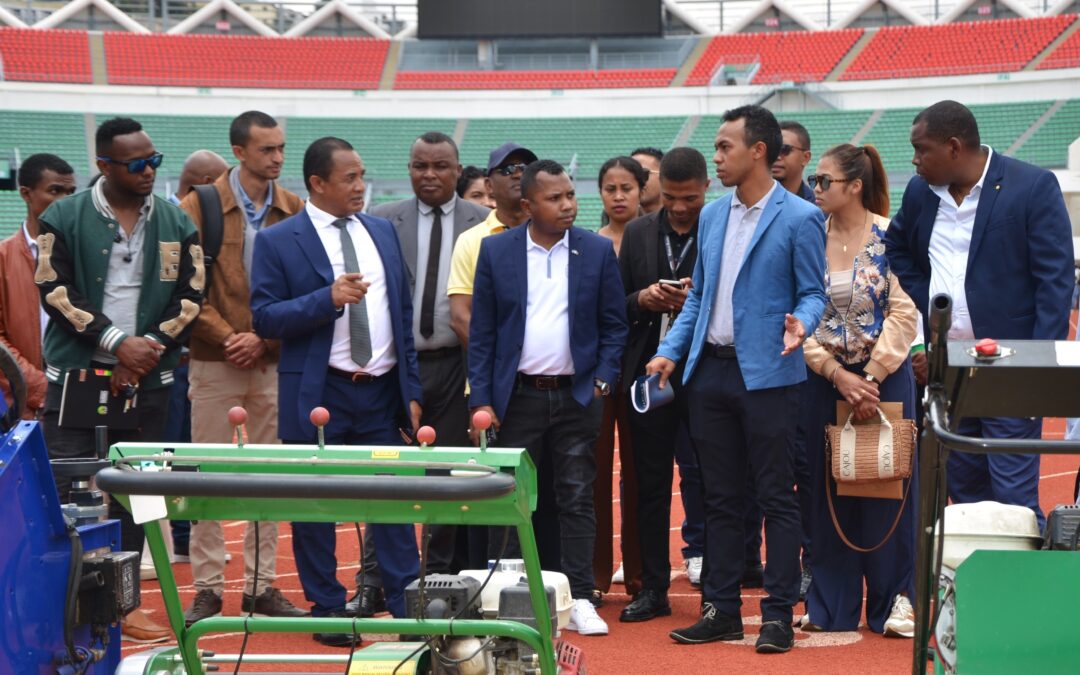 Visite technique du stade Barea Mahamasina
