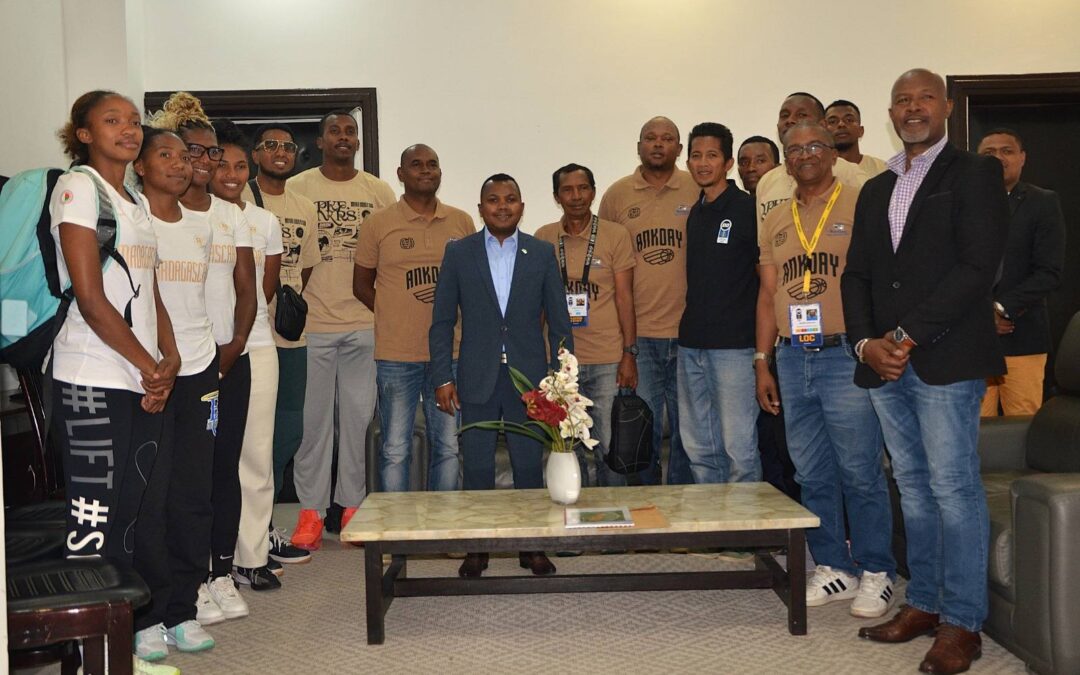 FIBA 3×3 Africa Cup 2025 : le ministre apporte le soutien officiel aux Ankoay