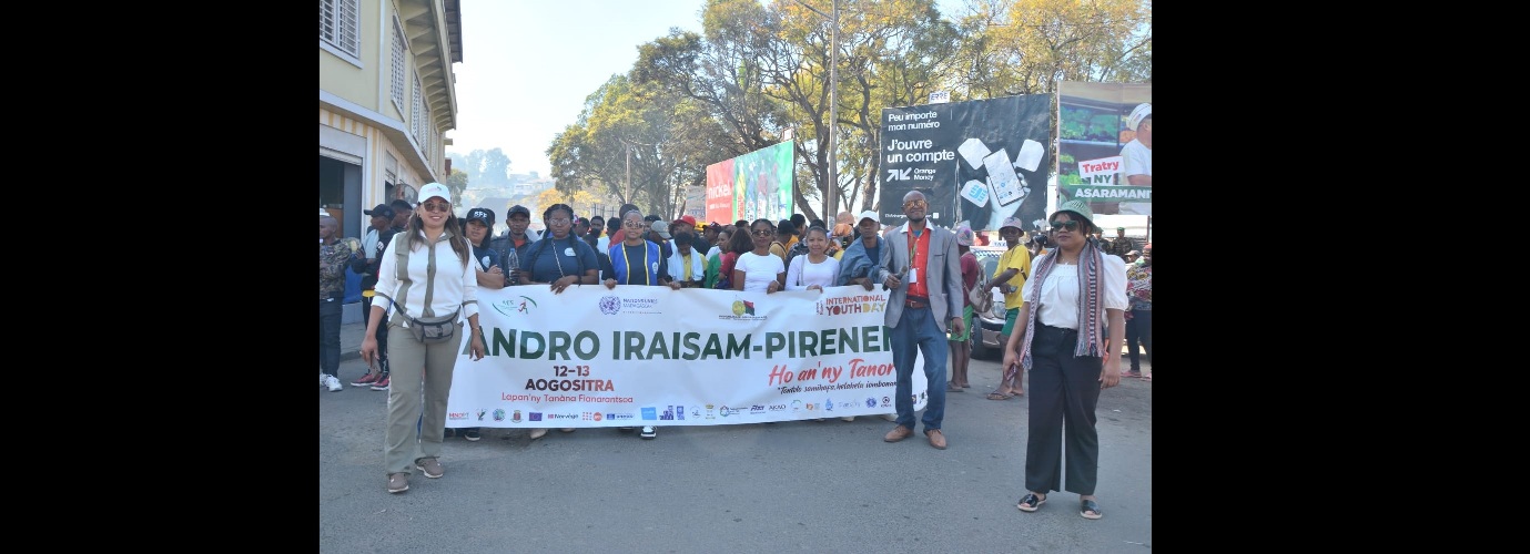 JOURNÉE INTERNATIONALE DE LA JEUNESSE : UNE MOBILISATION EN FAVEUR D’UNE JEUNESSE PORTEUSE DU DÉVELOPPEMENT